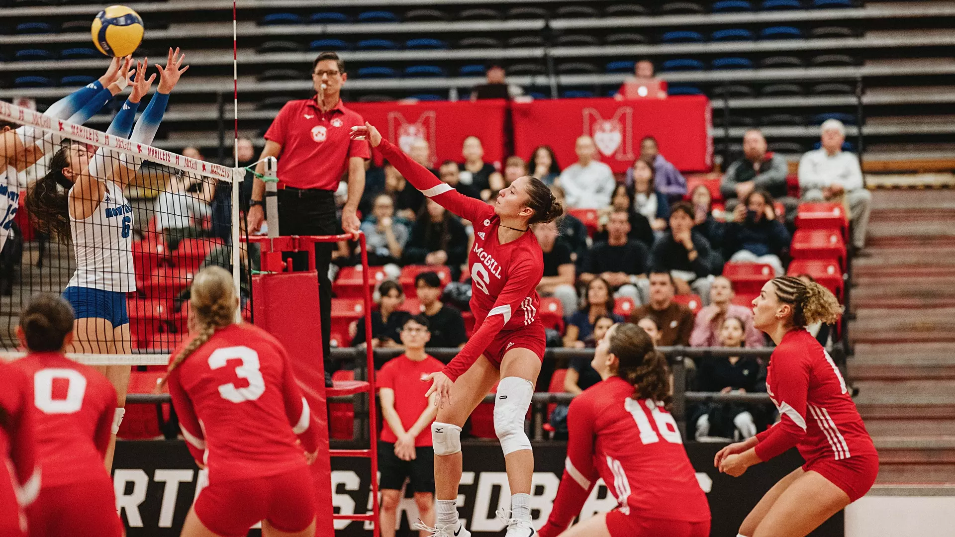 Lancup shines but volleyball Martlets fall to UQAM in four sets