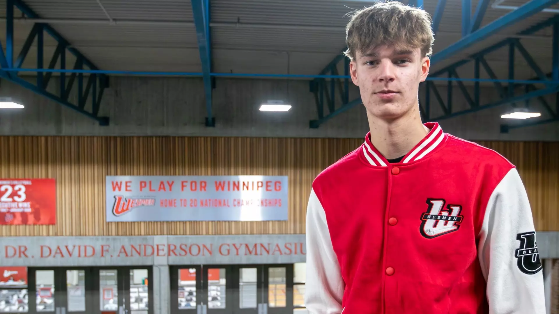 Wesmen land left side from Volleyball Canada camp