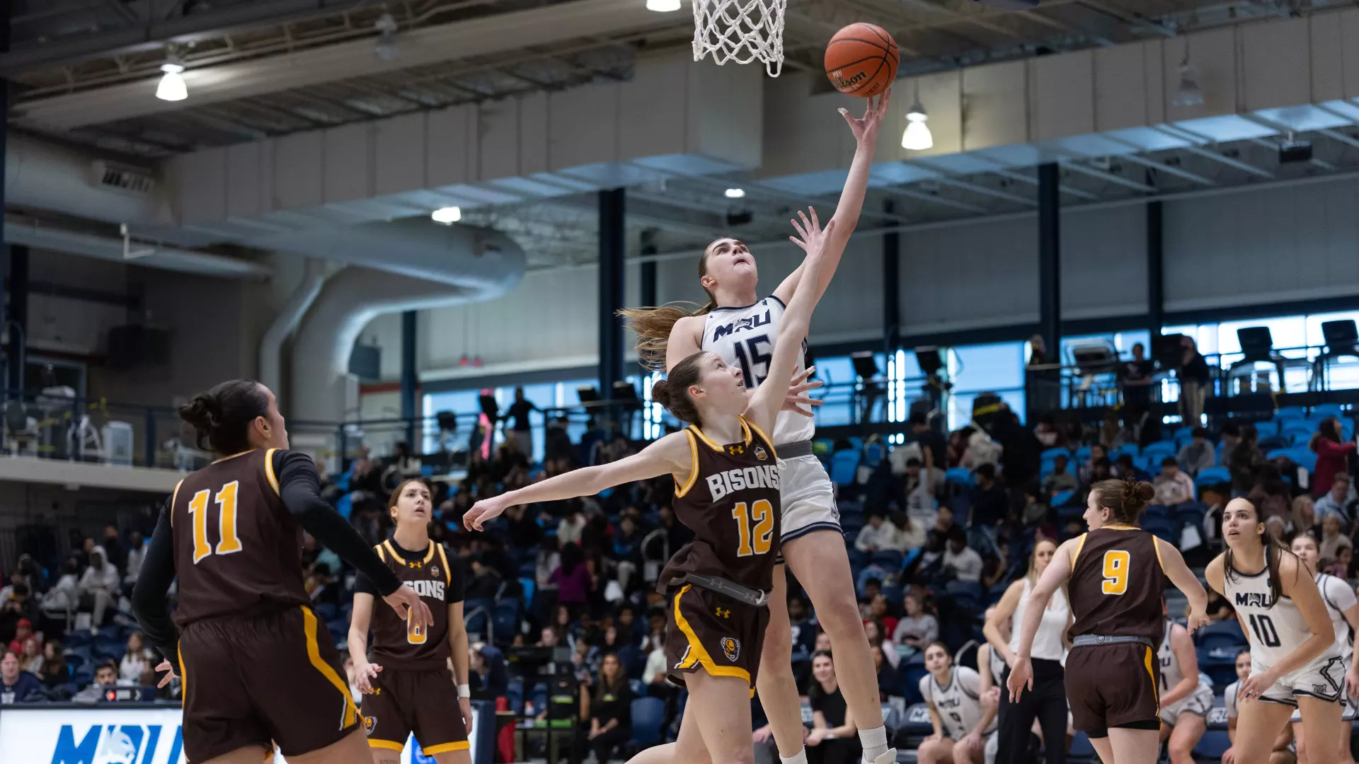 Cougars Open New Year with Home Win Over Bisons